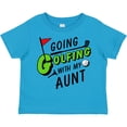 thumbnail image 3 of Inktastic Going Golfing with My Aunt- Kids Golf Boys or Girls Toddler T-Shirt, 3 of 5