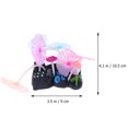 thumbnail image 4 of Unique Aquarium Ornament Plants Silicone Lotus Leaf Fish Tank Simulation Luminous Aquatic Plants Decoration for Home, 4 of 9