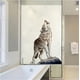 thumbnail image 3 of Xihbxyly Ofertas de Caja Abierta Nuevas Pegatinas En Pared Autoadhesivas En Pvc y Lobo Rugientes En Dormitorio, Diseño En Renovación de Sala de Estar, Pegatinas En Pared Extraíbles, 3 of 5