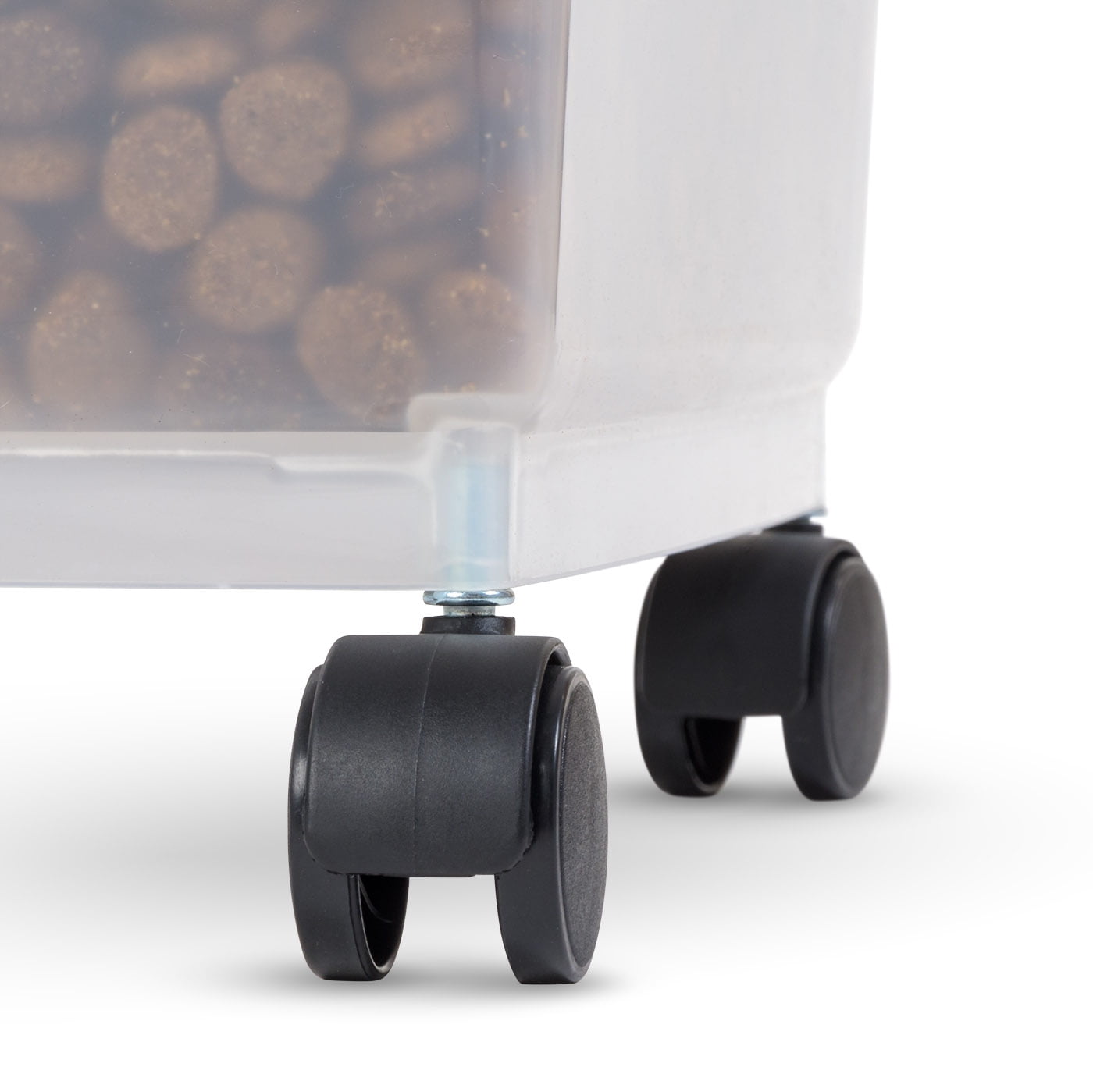 IRIS 37.5 Lbs. Airtight Pet Food Container | Dog & Cat Food Storage Bin with Scoop