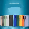 thumbnail image 2 of For Samsung Galaxy Z Fold 3 5G Cover with hinge protection Shockproof Luxury Folding Plain Hard PC Case, 2 of 3