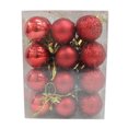 thumbnail image 7 of UDIYO 24Pcs 3cm Plastic Christmas Tree Balls Baubles Home Party Hanging Ornaments, 7 of 7