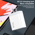 thumbnail image 3 of axGear USB AC Charger QC3.0 Rapid Charging Adapter 3 Port Fast Charge, 3 of 7