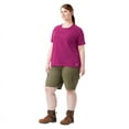 thumbnail image 4 of Dickies Women's Plus Cooling Short Sleeve Pocket T-Shirt, Festival Fuchsia, 1PS, 4 of 5