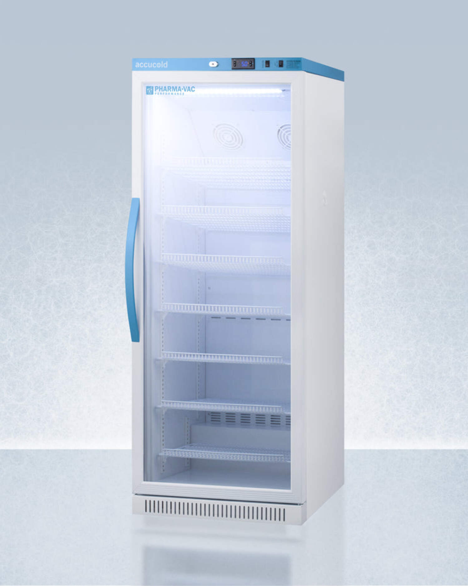 Accucold ARG12PV456 Upright Vaccine Refrigerator w/ 12 Cu.Ft., Single Glass Door, NSF/ANSI 456