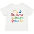 thumbnail image 3 of Inktastic Gramma and Grampa Love Me Boys or Girls Baby T-Shirt, 3 of 5