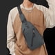 thumbnail image 3 of Yhmxh Organizadores y almacenamiento Bolso de pecho para hombre, estilo deportivo, estilo bandolera, con puerto USB, ideal para actividades al aire libre. Almacenamiento de ducha, 3 of 4