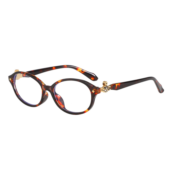 Small Frame Glasses Nerd Glasses Frame Women's Pure Desire Style Retro Literary Anti- Full Frame B,1 x Glasses,Tortoiseshell