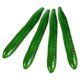 thumbnail image 4 of 4 piezas de simulación de pepinos, espumas de pepino falsas, accesorios de verduras falsas de pepino, 4 of 6