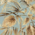 thumbnail image 2 of Jensen, Asia 12x12 White Modern Wood Framed Museum Art Print Titled - Gold Palms II, 2 of 4