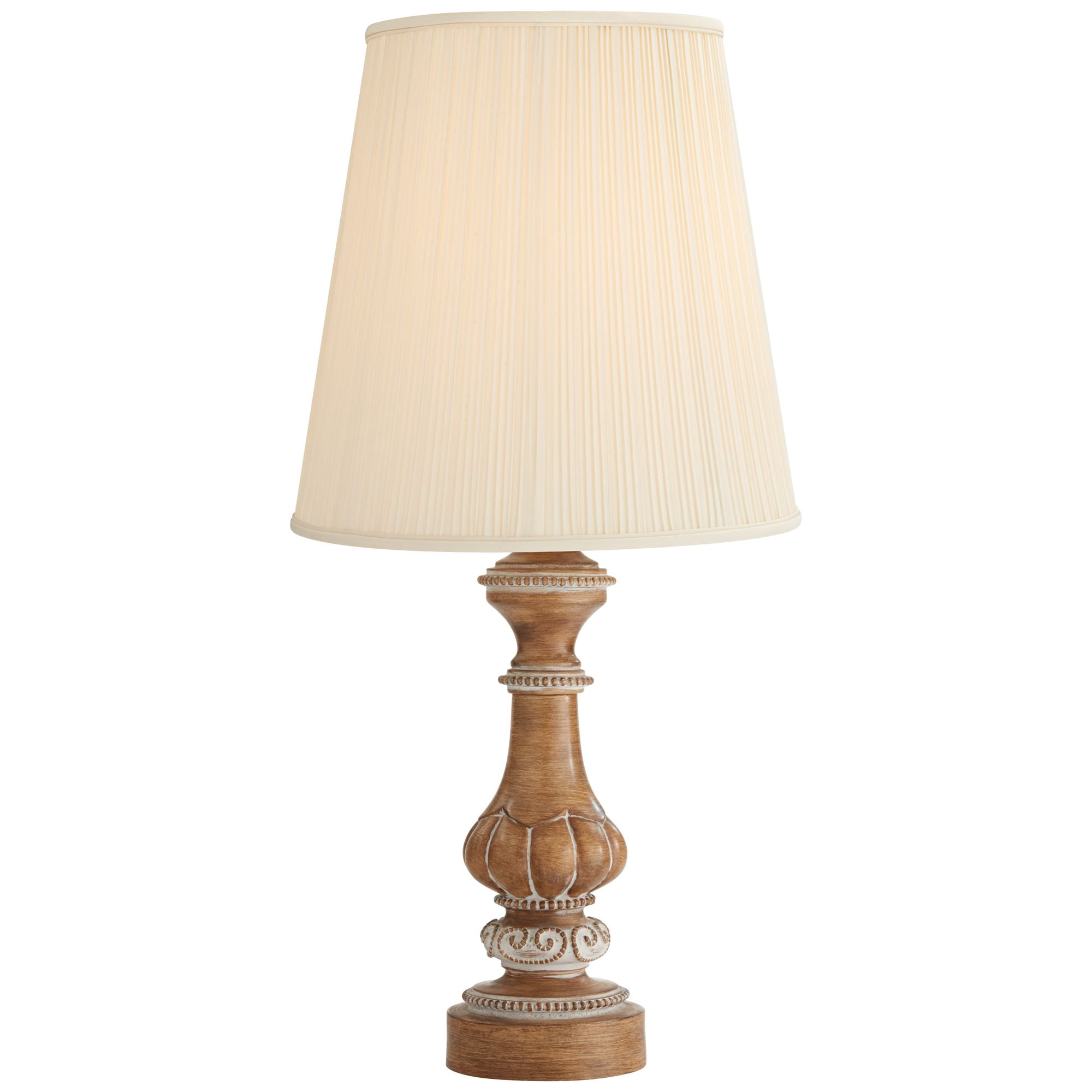 Springcrest Creme Mushroom Pleat Large Lamp Shade 12" Top x 18" Bottom x 18" Slant x 17.75" High (Spider) Replacement with Harp and Finial