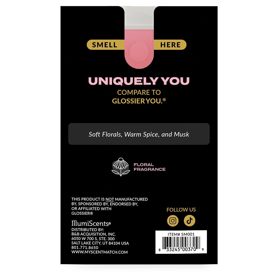 IllumiScents ScentMatch, 3 oz Wax Melts, Uniquely You (Compare to: Glossier - You)