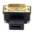 thumbnail image 5 of Xiwai Adapter 90 Degree Up Angled DVI Male to HDMI Female Adapter for Computer HDTV Graphics Card, 5 of 7