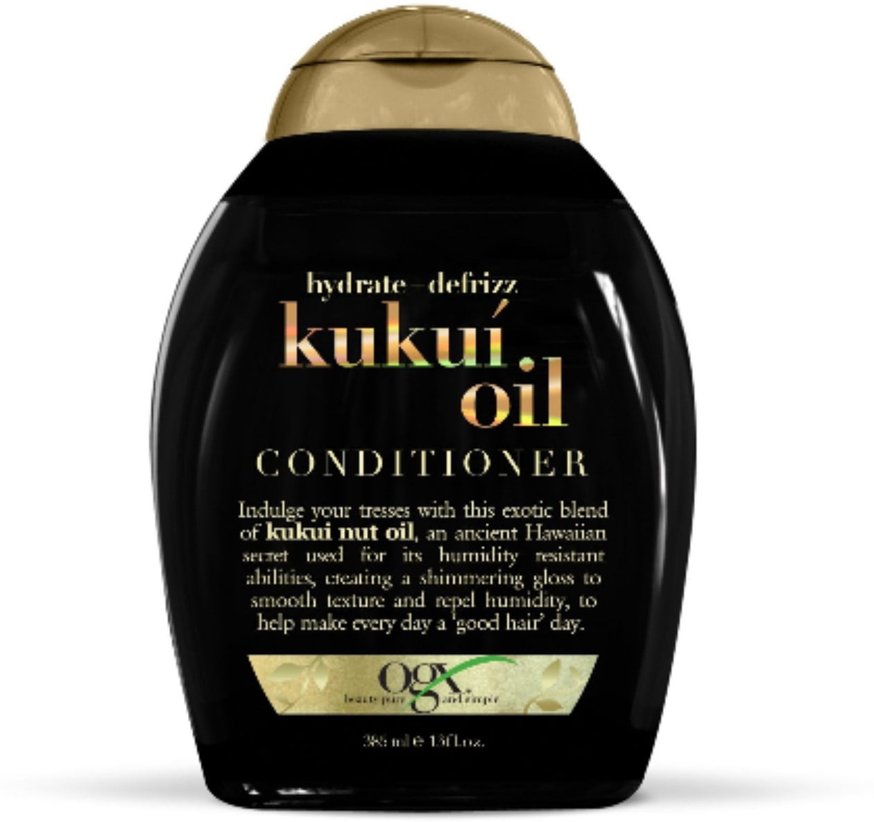 OGX Hydrate + Defrizz Kukui Oil Conditioner 13 oz (Pack of 4)