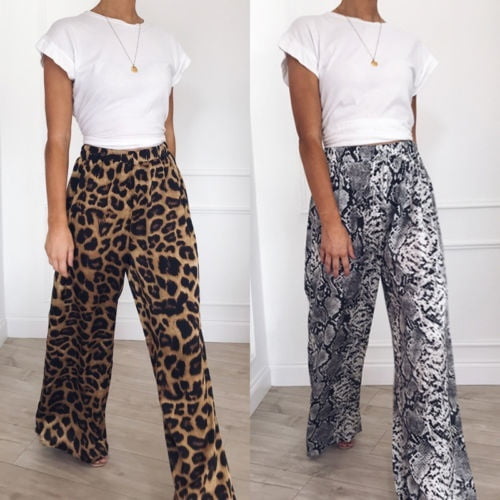 Womens flare pants palazzo Clearance