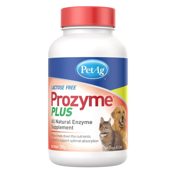 PetAg Prozyme Powder Digestive Enzymes for Lactose Intolerant Dogs