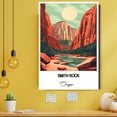 thumbnail image 3 of Smith Rock Travel Decorative Art Canvas – Oregon Canvas – Colorful Travel Wall Decor for Any Room – Makes a Thoughtful Gift, 3 of 5