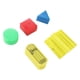 thumbnail image 3 of Juego de 50 Uds de formas geométricas magnéticas, rompecabezas multifuncional, ayuda educativa para la enseñanza de matemáticas para el aprendizaje preescolar, 3 of 5