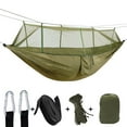 thumbnail image 5 of 2-Person Outdoor Hammock, Double People Hammock with Rainfly for Camping Garden, 5 of 8