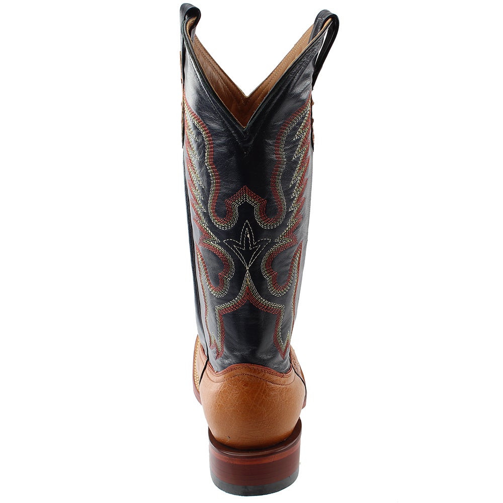 Ferrini  Mens Smooth Ostrich   Western Cowboy Boots   Mid Calf - image 3 of 7