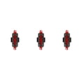 thumbnail image 3 of ZLight Bike Tail Lights LED USB Rechargeable Bicycle Cycling Warning Waterproof Camping Signal Rear Lamp Sports Accessories Red 3Set, 3 of 6