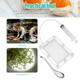 thumbnail image 4 of Wekvgz 2Pcs Molecular Gastronomy Kit Professional Caviar Maker Kit Easy Caviar Maker Box Detachable Caviar Box Spherification Kit 96 Holes Roe Sauce Dispenser with Syringe Spoon for Home Desserts, 4 of 11