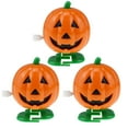 thumbnail image 1 of Heiheiup 3pc Novelty Fun Cute Winding Wind-up Walking Pumpkin Toy, 1 of 8