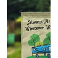 thumbnail image 2 of Printtoo Tan Always At Home Wherever We Roam Motorhome CampingFlagCustom Personalized Camping Flags For Campers Double Sided CampsiteFlag, 2 of 4