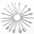 thumbnail image 1 of 20-Piece High-Speed Alloy Steel Rotary Files Set - Versatile Grinding, Cutting & Drilling Tool for Woodworking & Hardware Tasks, Durable & Easy-to-Use Grinding Heads for Professionals & Beginners, 1 of 5