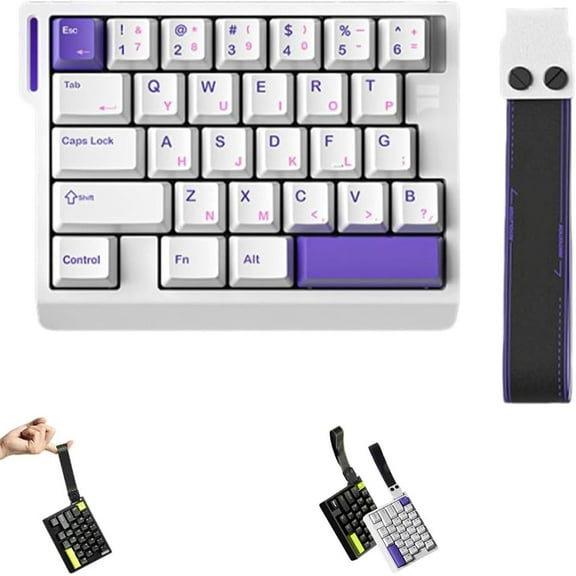 M30 HE Wired Magnetic-Switch Gaming Keyboard – 30% Compact Layout, Ultra-Low-Latency, 8K Returns, RGB Backlit, E-Sports Performance Wired Mechanical Keyboard for PC