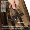 thumbnail image 4 of Benehair Premium Thick Full Head Clip In Human Hair Extensions Double Weft 100% Real Remy Hair Women Highlight Blonde Soft, 4 of 11