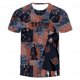 thumbnail image 1 of Naruto dibujos animados japoneses moda Casual niños ropa para niños niño bebé 3D impreso manga corta camiseta Top ropa 2023160 Gao Jinjia LED, 1 of 2