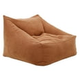 thumbnail image 2 of Overman USA Cooper Soft Filled Dorm Bean Bag Chair - Chloe Clay, 2 of 6