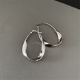 thumbnail image 6 of YIEMEEN Stylish Geometric Mobius Hoop Earring for Women Versatile Fashion Accessory, 6 of 12
