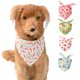 thumbnail image 1 of Toalla triangular de verano para mascotas, 5 uds. (estilo frutal), collar para mascotas, bufanda de verano, bufanda babeante, collar para perros JM, 1 of 5