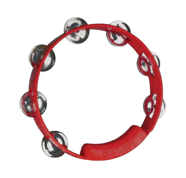Rhythm Tech TC4038 True Colors 8" Tambourine Red