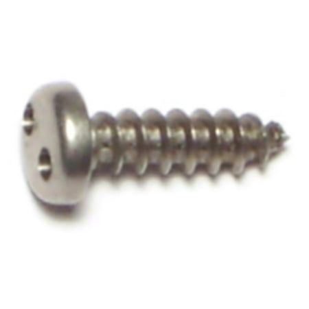 

#6 x 1/2 18-8 Stainless Spanner Security Pan Sheet Metal Screws (10 pcs.)