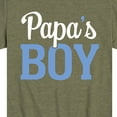 thumbnail image 3 of Instant Message - Papas Boy - Toddler & Youth Short Sleeve Graphic T-Shirt, 3 of 6