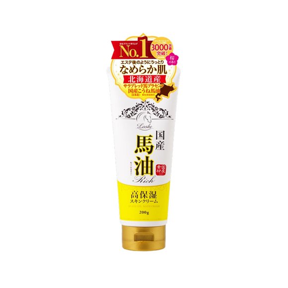 LOSHI Moist Aid domestic horse oil skin cream 200g