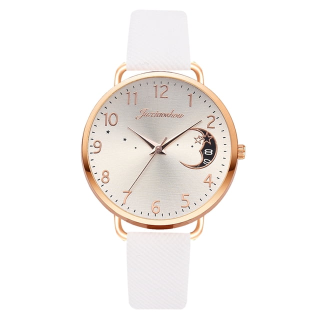 Sleek Minimalist Fashion With Strap Dial Womens Quartz Watch Gift Watch