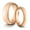 Rose Gold, variant on TungstenMasters Roberto Ferrini Design HIS & HERS 8MM/4MM Tungsten Carbide Classic Style Polished Comfort Fit Wedding Band TWO RING SET (Available Sizes 4 - 14 Including Half Sizes)