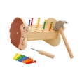 thumbnail image 2 of BELOVING Baby Workbench Pounding Hammer Toy with Pegs Preschool Learning for Children, 2 of 9