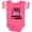 Football Pink and White, variant on Inktastic I Want to Grow Up to Be a Engineer Like My Daddy Boys or Girls Baby Bodysuit