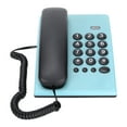 thumbnail image 3 of Wired Telephone, Desktop Landline Wearable Button Last Number   for Office for Home Red,,Blue,Orange,Rose Red, 3 of 8