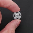 thumbnail image 1 of unbranded 100Ud Botones Transparentes De Resina Con Superficie Lisa Para Y Manualidades, 1 of 8