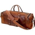 thumbnail image 4 of Bolsa de lona de piel de cuero de 34 pulgadas para hombres y mujeres, 4 of 7