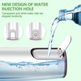 thumbnail image 4 of Flosser De Agua Dental Portátil, Irrigador Oral Eléctrico Recargable, 3 Modos, Hilo Dental De Agua, Limpiador Dental Resistente Al Agua Con 4 Boquillas Cateissary CE007296-03, 4 of 6