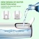 thumbnail image 4 of Flosser De Agua Dental Portátil, Irrigador Oral Eléctrico Recargable, 3 Modos, Hilo Dental De Agua, Limpiador Dental Resistente Al Agua Con 4 Boquillas Yuarrent CE007296-03, 4 of 6