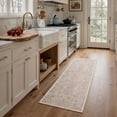 thumbnail image 2 of KUETH 2.5X8 Runner Rug Machine Washable, Kitchen Runner Rug for Floor and Hallway, Non Slip Throw Area Rug with Rubber Backing for Living Room、 Entryway、Bedroom and Dining Room, 2 of 4