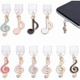 thumbnail image 6 of 1 Set 10Pcs Dust Plug Charm Anti Dust Plugs Mobile Dustproof Plugs Caps Protector Phone Accessory for Most Type C Phone diy Mixed Color 35mm, 6 of 9